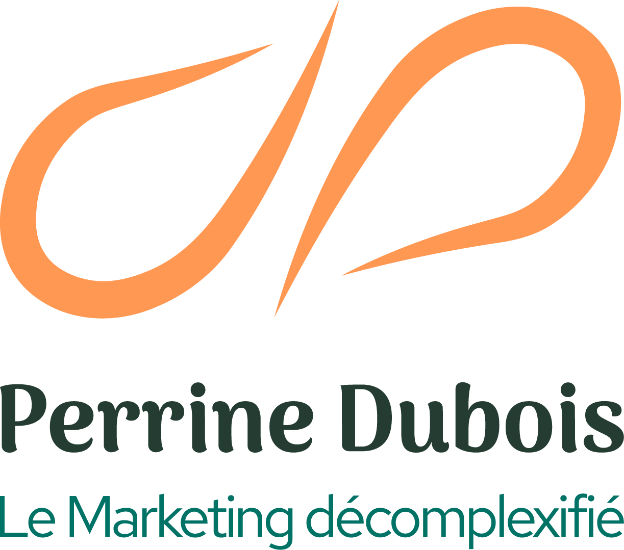 Logo Perrine Dubois Le marketing décomplexifié-Accompagnement stratégie entreprise, business, marketing et communication - micro entrepreneur et entreprise individuelle